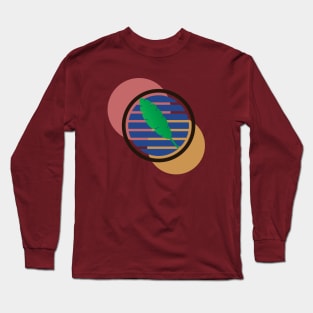 Retro Circles Long Sleeve T-Shirt